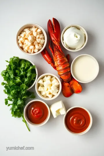 30-Minute Rich Lobster Bisque: A Luxurious Delight at Home ingredients