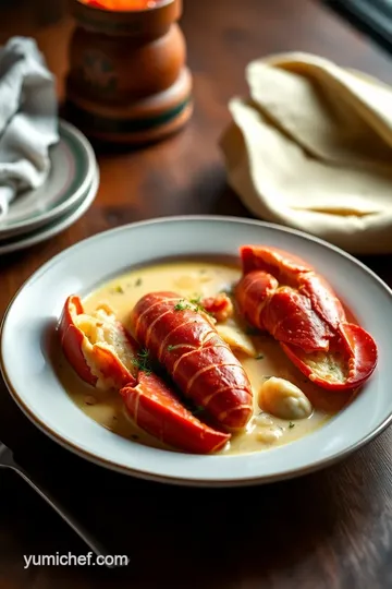 30-Minute Rich Lobster Bisque: A Luxurious Delight at Home presentation