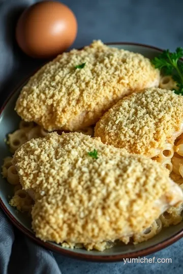 Parmesan Crusted Chicken: A Longhorn Inspired Delight presentation