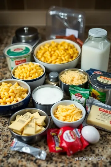 Paula Deen s Irresistible Crock Pot Mac and Cheese ingredients