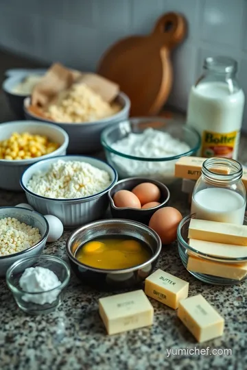 Paula Deen’s Southern Cornbread ingredients