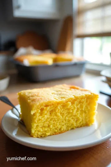 Paula Deen’s Southern Cornbread steps