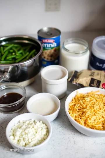 Paula Deen’s Southern Green Bean Casserole ingredients