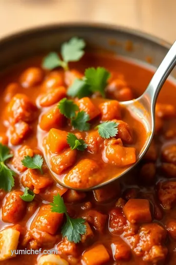 Quick Chili with Tomato Paste Flavor Boost presentation