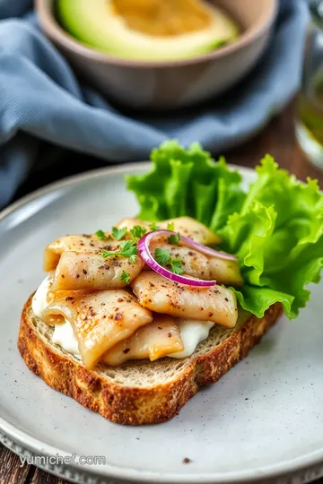 Matjesbrötchen (Herring Sandwiches) presentation