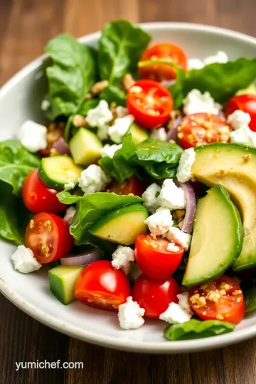 Panera-Inspired Balsamic Greens with Grains presentation