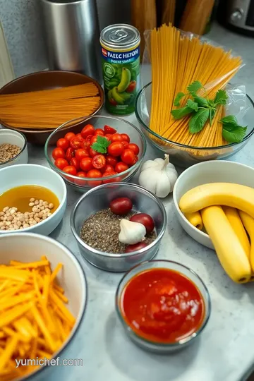 Quick Spaghetti with Tomato Sauce - 30 Min ingredients