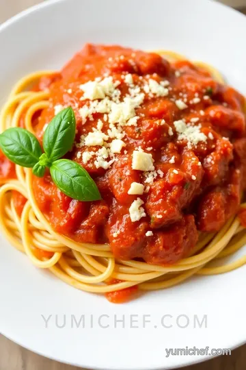 Quick Spaghetti with Tomato Sauce - 30 Min presentation