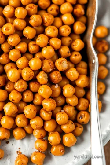 Crunchy Chickpea Snack presentation