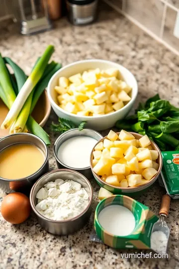 Sautéed Leeks in Creamy Potato Delight ingredients