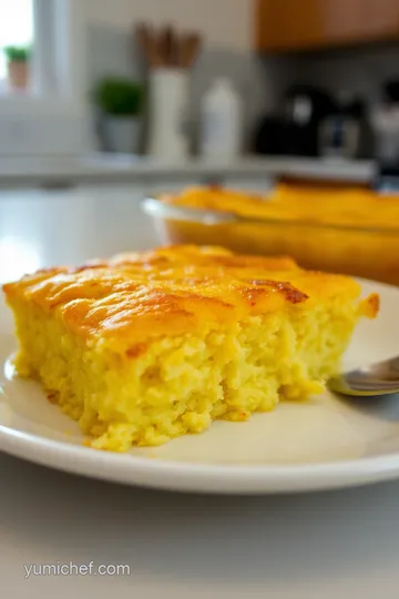 Savory Paula Deen Cornbread Casserole steps