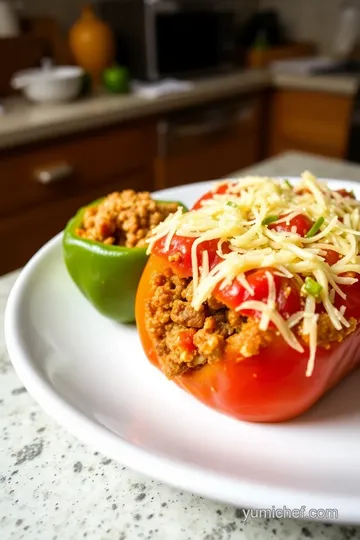 Savory Stuffed Bell Peppers steps