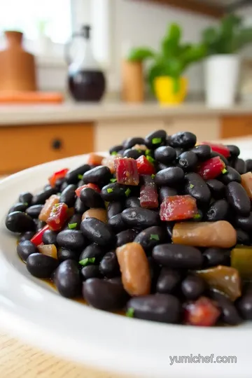 Purple Black Bean Soup steps