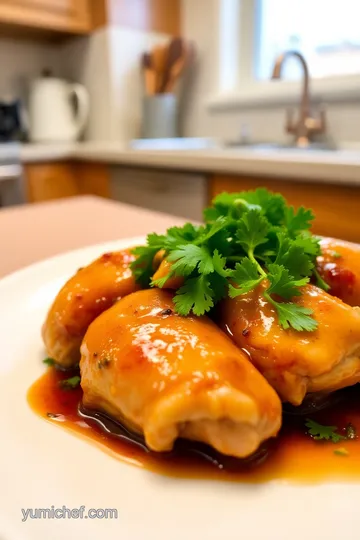 Spicy Honey Garlic Chicken Thighs steps