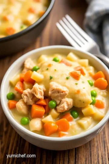 Ultimate Pampered Chef Chicken Pot Pie presentation