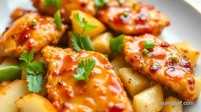 Apple and honey-glazed chicken tenders recipe using fresh apples: 5 Amazing Ways to Delight Dinner!