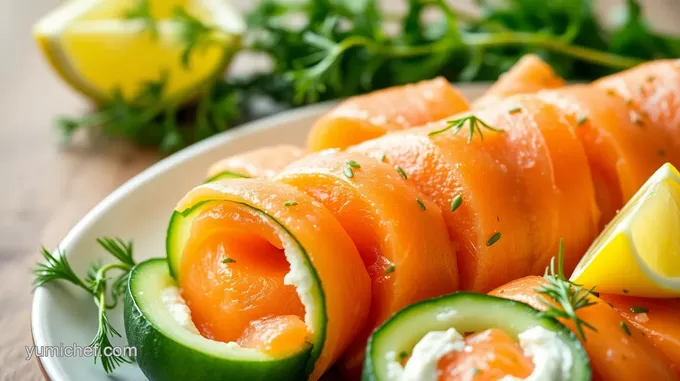 Assemble Smoked Salmon Rolls in 15 Minutes