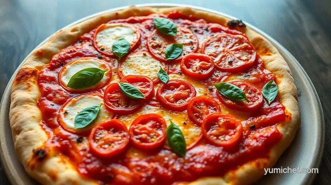 Classic Margherita Pizza with Homemade Pasta