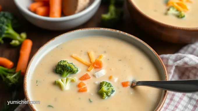 Quick and Creamy Broccoli Cheddar Soup