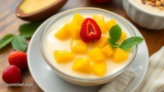 Nata Fruit Pudding Recipe