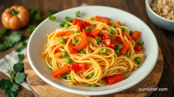 Quick & Easy Sautéed Noodles with Seasonal Veggies