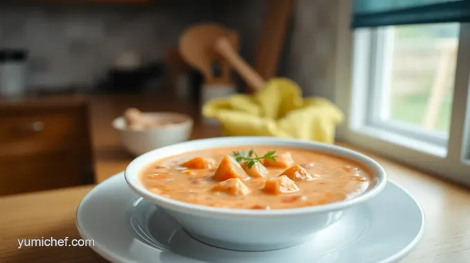 Sautéed Tomato Bisque with Creamy Flavor