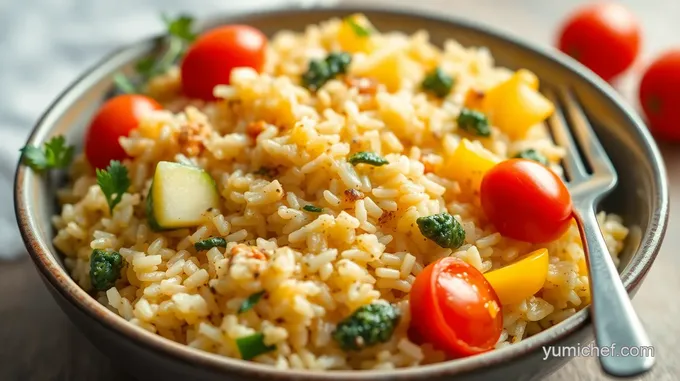 Macro-Inspired Chef's Garden Vegetable Risotto